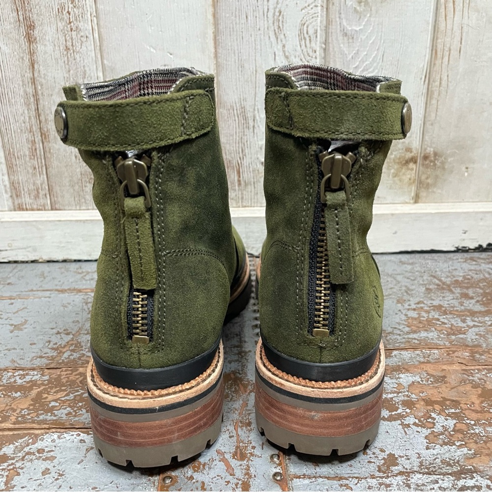 Ariat Leighton WP Casual Boots Olive Night - Picture 5 of 12